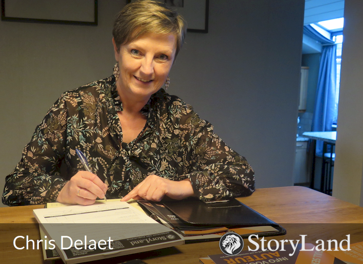 Chris Delaet bij StoryLand