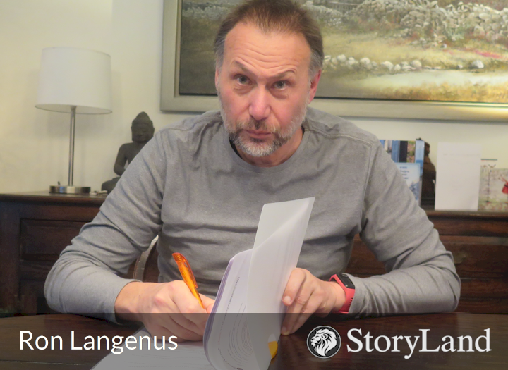 Ron Langenus bij StoryLand