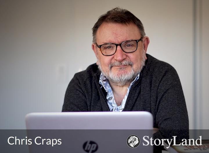 Chris Craps bij StoryLand