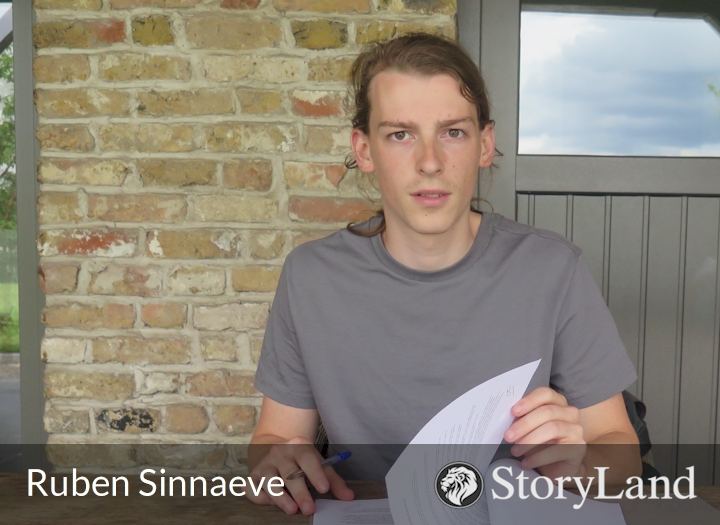 Ruben Sinnaeve met Eindige Hemel bij StoryLand