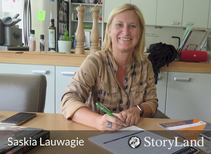 Saskia Lauwagie tekent bij StoryLand