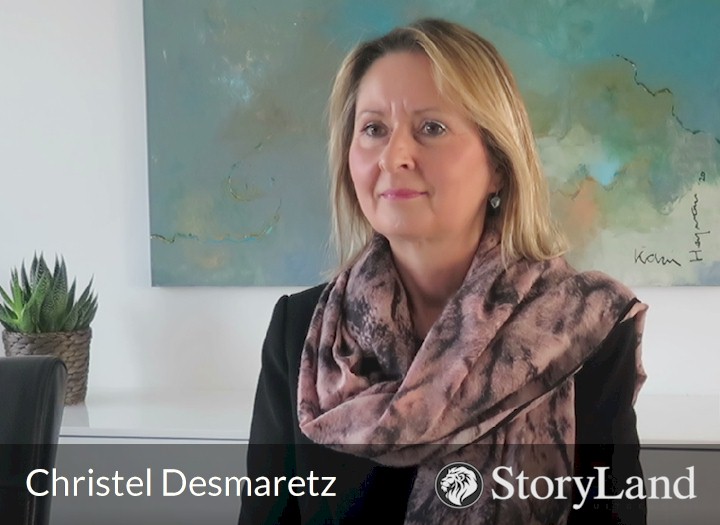 Christel Desmaretz bij StoryLand