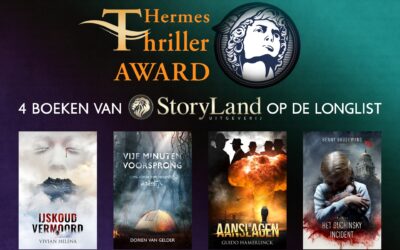 4 auteurs van StoryLand op de longlist voor de Hermes Thriller Award