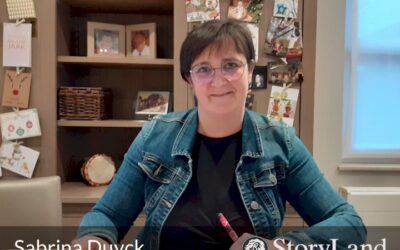 Sabrina Duyck met een pakkend verhaal bij StoryLand