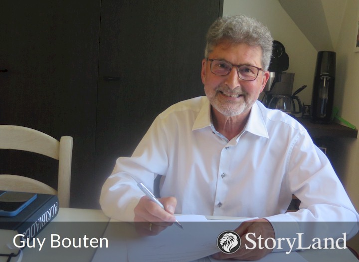 Guy Bouten met een hold-up in Congo