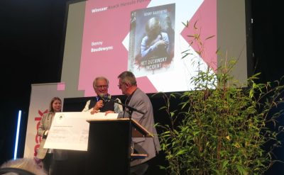 Benny Baudewyns ontvangt Hercule Poirotprijs