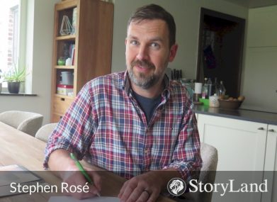 Stephen Rosé bij StoryLand