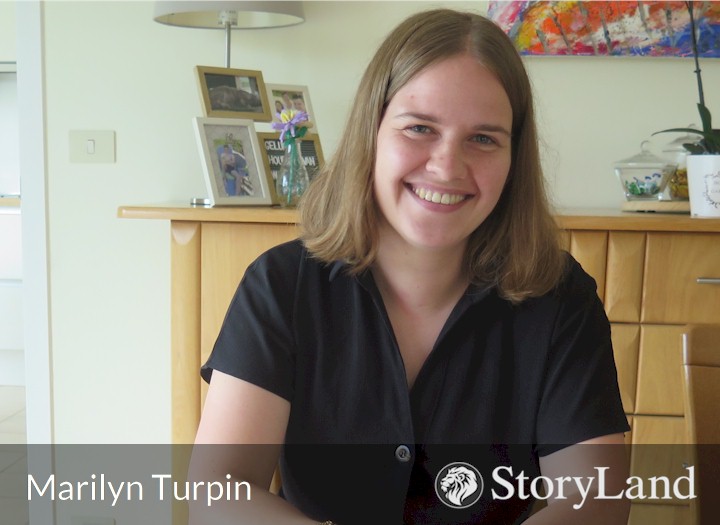 Marilyn Turpin bij StoryLand